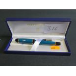 A Waterman Fountain / Cartridge Pen, boxed