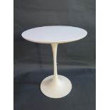 A 1960's 'Tulip' Occasional Table by Maurice Burke for Arkana, 51cm high