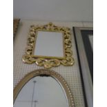 An Ornate Gilt Framed Wall Mirror