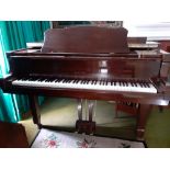 Elysian (c1985) A 5ft 2in Model 157 grand piano in a bright mahogany case on square tapered legs;