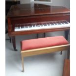 Blüthner (c1934) A 5ft 3in grand piano in a mahogany case on square tapered legs;