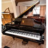 Bösendorfer (c1943) A 5ft 7in Model 170 grand piano in a bright ebonised case on square tapered