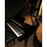 Yamaha (c1981) A 6ft 3in hand-built Model S-400 grand piano in a bright ebonised case on square