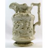 A Charles Meigh 'Bacchanalian Dance' stoneware jug,