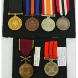 Six 20th century post war African military medals,