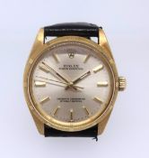Rolex, a gents 18ct Oyster Perpetual wristwatch, with original box and outer box.