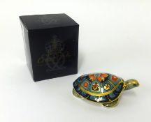 Royal Crown Derby, Terrapin, boxed.