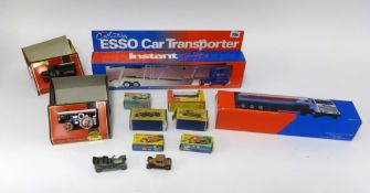 A collection of various model cars including Matchbox and Corgi (11).