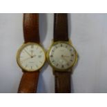 Two gents wristwatches, Rotary and Talis.