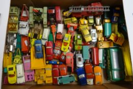 A collection of diecast models mainly Matchbox and Lesney.