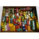 A collection of diecast models mainly Matchbox and Lesney.