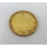 Victoria, 1901 gold sovereign.