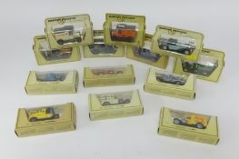 A collection of 30 Yesteryear model cars, boxed.