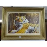 Steven Gayford, a collection of signed limited edition prints of Cheetahs, Tigers and Lions (15).