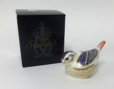 Royal Crown Derby, Blue Tit, boxed.