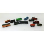Various 00 gauge model railway including Hornby Dublo 'Carew Castle' loco and tender, Great