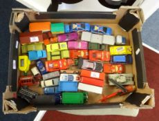 A collection of 41 Playworn Matchbox, Corgi Juniors and Husky models plus others.