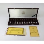 Heritage Collectables, 'The Tichborne Spoon Collection', cased with paperwork.