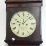 A 19th century long case clock,' Thomas Hale and Co, Bristol', with circular dial and eight day