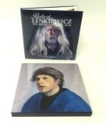 Robert Lenkiewicz Book 'The Artist and the Man', limited edition No.125 by Keith Nichols.