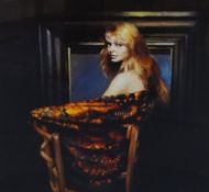 Robert Lenkiewicz (1941-2002), signed limited edition print 'Fiorella' No.232/450 also signed by