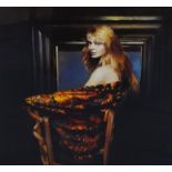 Robert Lenkiewicz (1941-2002), signed limited edition print 'Fiorella' No.232/450 also signed by