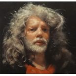 Robert Lenkiewicz (1941-2002) 'Self Portrait', signed, No.21/450, size including frame 56cm x 55cm.