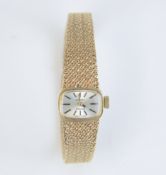 Rotary, a 9ct ladies Swiss gold bracelet watch, approx 28.80gms.