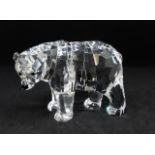 Swarovski Crystal Mother Bear, boxed.