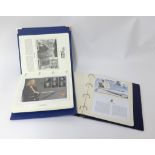 Concorde, signed commemorative cover collection in album together with autographed editions album of