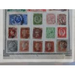 Two general stamp albums to include Victoria Penny Reds (2).