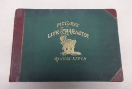 Book, 'Pictures of Life and Character', by John Leech from the collection of Mr Punch 19th century.