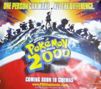 A collection of cinema posters including Pokémon, The Emperors New Groove, Three Rugrats The Movie