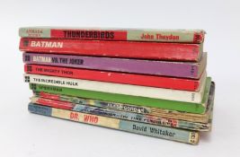 A small collection of 1960's comic books including Thunder Birds by John Theydon, Batman, Hulk,