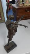 Nathan David (b1963) bronze statue, signed and inscribed Alessandra Ferri 'Juliet', limited