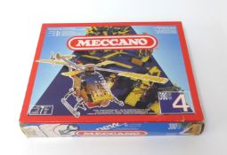 A Meccano steel construction set No4.