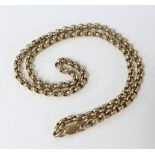 A 9ct gold chain, approx 40.30gms.