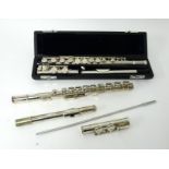 Roy Benson, a flute cased and another flute marked Buffet Cooper Paris (2).