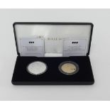 Jubilee Mint, the Year of the Three Kings, 80th anniversary set of two coins comprising proof two