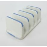 T.G.Green Cornishware, a cube toast rack.