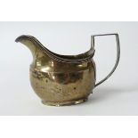 Georgian silver cream jug approx 3.25oz