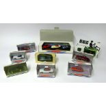 Diecast models, a collection of 12 boxed cars, including Dinky, Corgi Classics, Corgi Classic 'The