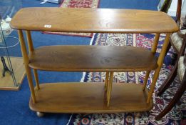 An Ercol three tier trolley.