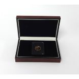 Royal Mint, QEII 2018 full gold sovereign commemorating the birth of HRH Prince Louis of