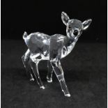 Swarovski Crystal, 'Fawn', boxed (no outer box).