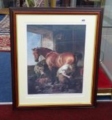 After Landseer, 'Shewing the Bay Mare' limited edition of 500.