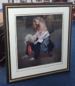 Robert Lenkiewicz (1941-2002), limited edition print 'The Painter With Lisa, Aristotle and Phylis