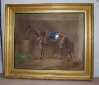 George Algernon Fothergill (1868 - 1945) signed watercolour tilted to image 'Furious- 8 Years by