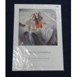 Robert Lenkiewicz (1941-2002), poster 'Project 18 The Painter with Women', 50cm x 69cm, unframed.