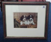 Darren Baker, limited edition print No.45/500, 'Double Trouble' with certificate of authenticity,